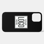 Coques Case-Mate iPhone Votre promotion d'entreprise de logo (Verso (horizontal))