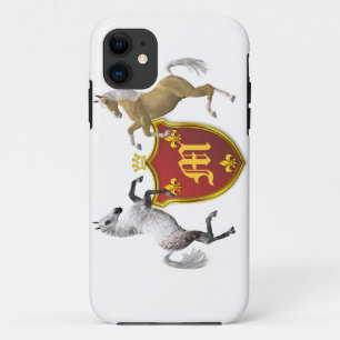 Coques Pour iPhone Votre propre monogramme d'armoiries