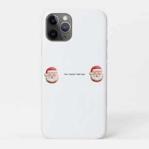 Case-Mate iPhone Case Votre texte personnalisé Santa Cookie Noël