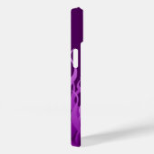 Coques Case-Mate iPhone Votre texte sur Garder le calme sur Purple Racing (Verso / Droite)