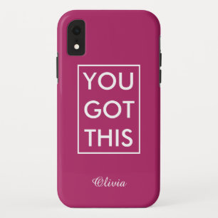 Case-Mate iPhone Case Vous Avez Ce Votre Nom Citation Motivationnelle Ma