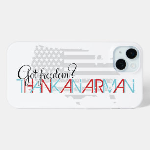 Coque iPhone 15 Mini Vous avez la liberté ? Merci à Airman