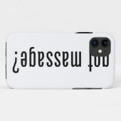 Coques Case-Mate iPhone Vous avez reçu un massage ? (Dos (Horizontal))