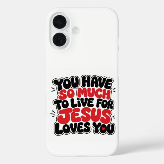 Coques Case-Mate iPhone Vous avez tant à vivre (Verso)