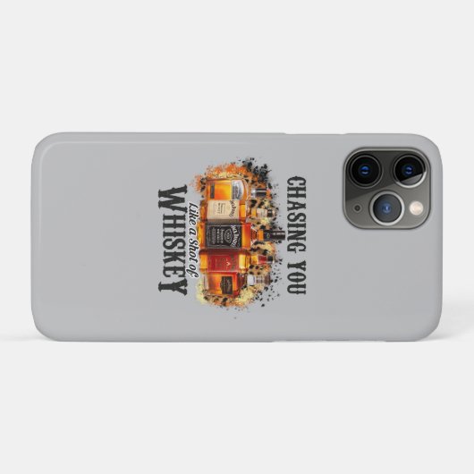 Coques Case-Mate iPhone Vous chasser - comme une prise de Whiskey (Dos (Horizontal))