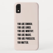 COQUES Case-Mate iPhone VOUS COMPTEZ (Dos)