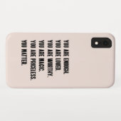 COQUES Case-Mate iPhone VOUS COMPTEZ (Dos (Horizontal))