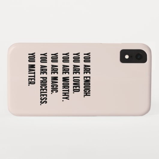 COQUES Case-Mate iPhone VOUS COMPTEZ (Dos (Horizontal))