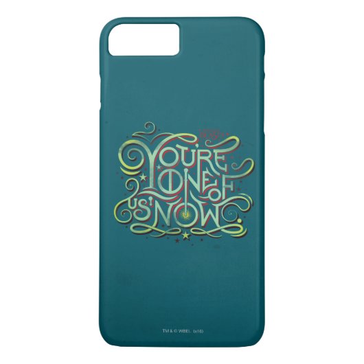 Coques Case-Mate iPhone Vous êtes l'un de nous maintenant Green Graphic (Dos)