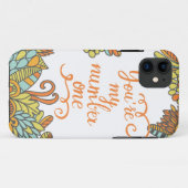 Coques Case-Mate iPhone Vous êtes mon numéro un (Dos (Horizontal))