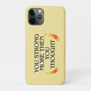 Case-Mate iPhone Case Vous êtes plus fort que vous ne pensez - Elegant G