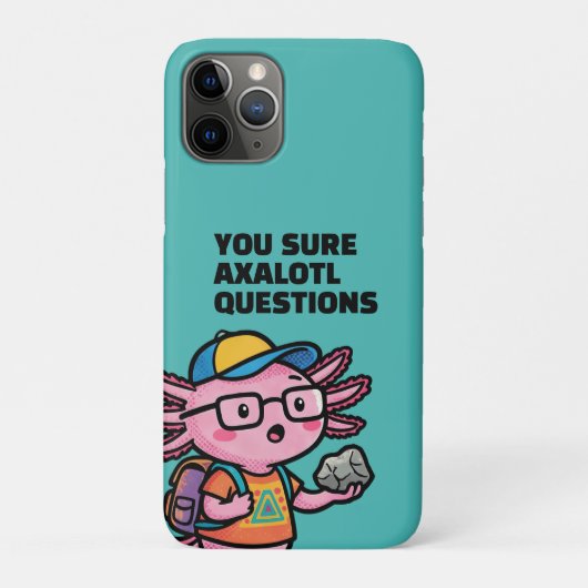 Coques Case-Mate iPhone Vous êtes sûr que les questions axolotl Mème sarca (Dos)