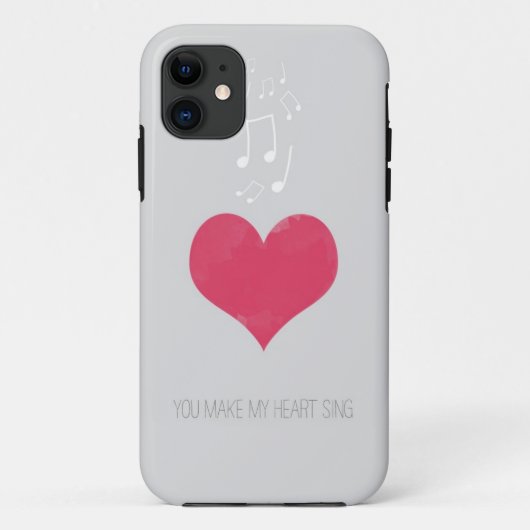 Coques Case-Mate iPhone Vous faites mon coeur chanter le cas de l'iPhone 5 (Dos)