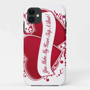 Case-Mate iPhone Case Vous faites palpiter mon cœur ! Cœurs rouges