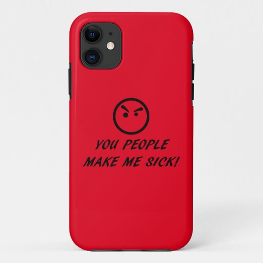 COQUES Case-Mate iPhone VOUS ME RENDEZ MALADE ! (Dos)