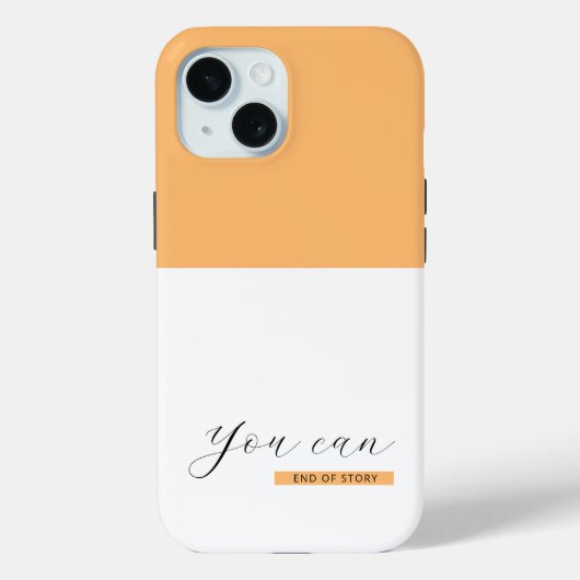 Coques Case-Mate iPhone Vous Pouvez | Devis motivationnel | Inspirationnel (Verso)