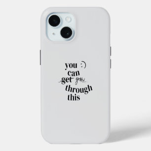 Coque Pour iPhone 15 Vous pouvez grandir à travers cette inspiration