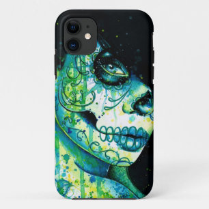 Case-Mate iPhone Case Vous rappelez-vous ? Fille de crâne de sucre