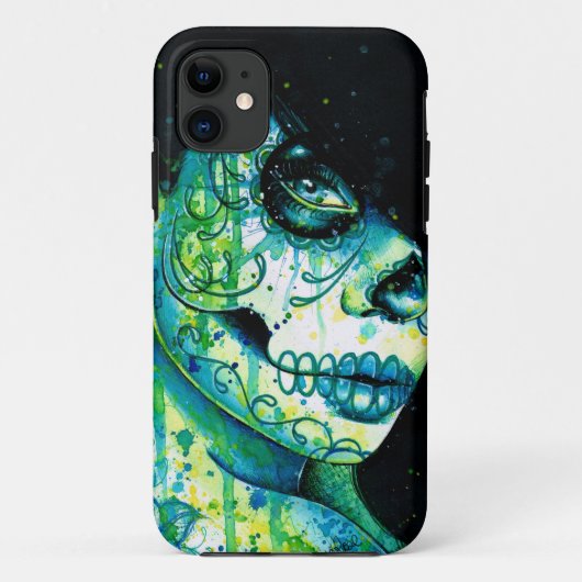 Coques Case-Mate iPhone Vous rappelez-vous ? Fille de crâne de sucre (Dos)