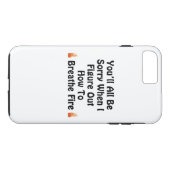 Coques Case-Mate iPhone Vous serez tous désolé (Dos (Horizontal))