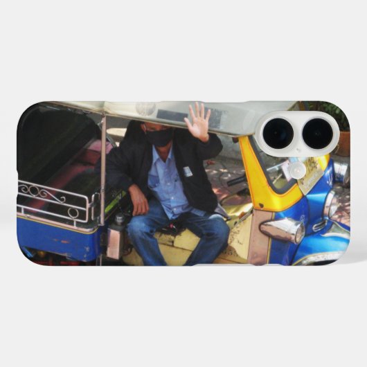 Coques Case-Mate iPhone Vous voulez TAXI TUK-TUK ? (Verso (horizontal))