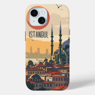 Coque Pour iPhone 15 Voyage à Istanbul