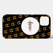 Coques Case-Mate iPhone Voyage d'astrologie Zodiaque Gold Taurus Personnal (Verso (horizontal))