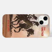 Coques Case-Mate iPhone Voyage ensemble - Une vie occidentale merveilleuse (Verso (horizontal))