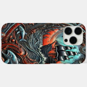 Coques Case-Mate iPhone Voyage Océan Vibrant Avec Vie Navire & Mer (Verso (horizontal))