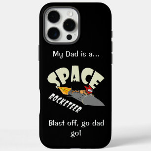 Coques iPhone 16 Pro Max Voyage spatial d'un rocketeer