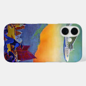 Coques Case-Mate iPhone Voyage transpacifique (Verso (horizontal))