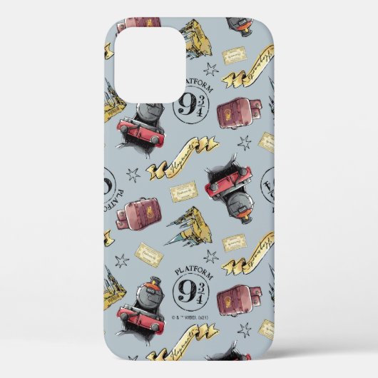 Coques Case-Mate iPhone Voyage vers le Motif HOGWARTS™ (Verso)