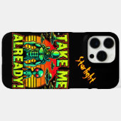 Coques Case-Mate iPhone Voyage vers les royaumes extra-terrestres maintena (Verso (horizontal))