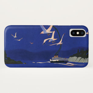 Coque Case-Mate Pour iPhone Voyage Vintage, vacances sur un bateau de croisièr