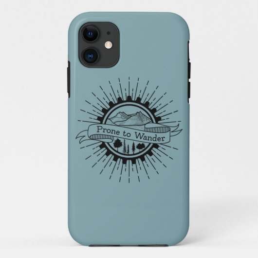 Coques Case-Mate iPhone Voyageur enclin à errer (Dos)
