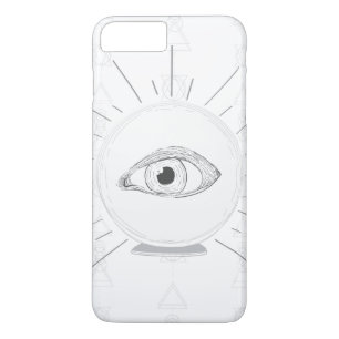 Case-Mate iPhone Case Voyante Œil de Voyant Boule de Cristal Ésotérique