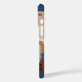 Coques Case-Mate iPhone Voyez l'Amérique Bienvenue au Montana, Voyage Vint (Verso / Gauche)