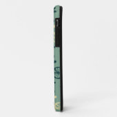 Coques Case-Mate iPhone Voyons à vélo vert moderne Motif (Dos/Gauche)