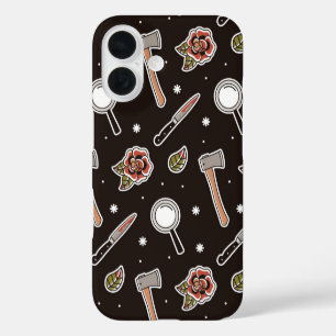 Coques iPhone 16 Vrai crime esthétique