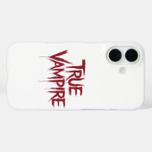 Coques Case-Mate iPhone Vrai Vampire Gothique Laisser du sang Conception d (Verso (horizontal))