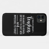Coques Case-Mate iPhone Vraiment grand enseignant (Dos (Horizontal))