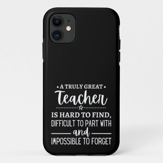 Coques Case-Mate iPhone Vraiment grand enseignant (Dos)