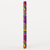 Coques Case-Mate iPhone vrille arc-en-ciel (Dos/Droite)