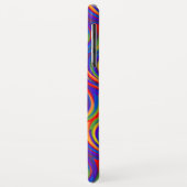 Coques Case-Mate iPhone vrille arc-en-ciel (Dos/Gauche)