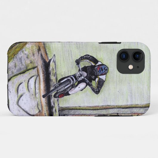 Coques Case-Mate iPhone VTT Llandegla mtb bmx Coque-Mate iPhone C (Dos (Horizontal))