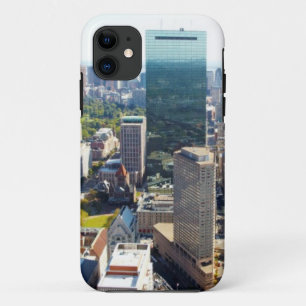 Coque iPhone 11 Vue aérienne de Boston 2