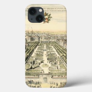 iPhone 13 Coque Vue aérienne de jardin formel par Éric Dahlbergh