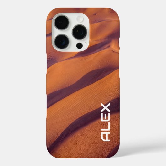 Coques Case-Mate iPhone Vue aérienne des dunes de sable - Texture naturell (Verso)