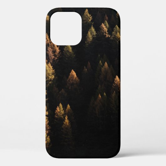 Coques Case-Mate iPhone Vue aérienne des pins (Verso)
