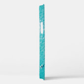 Coques Case-Mate iPhone Vue aérienne des surfeurs, océan clair. (Verso / Droite)